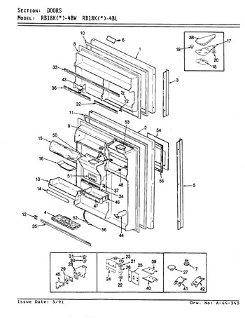 Diagram for RB18KA-4BL (BOM: BG47A)