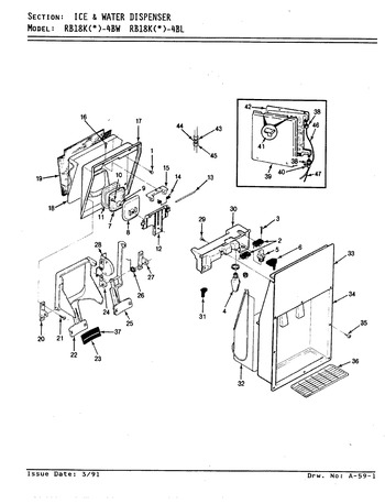 Diagram for RB18KA-4BL (BOM: BG47A)