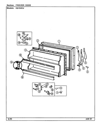 Diagram for RB194RV (BOM: DG68A)