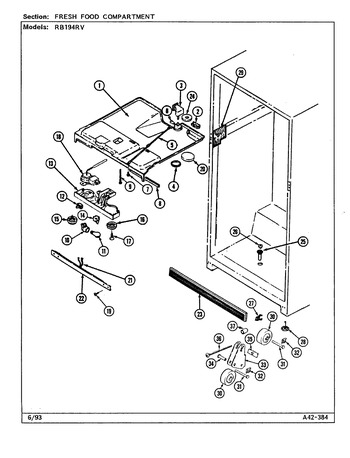 Diagram for RB194RV (BOM: DG68A)