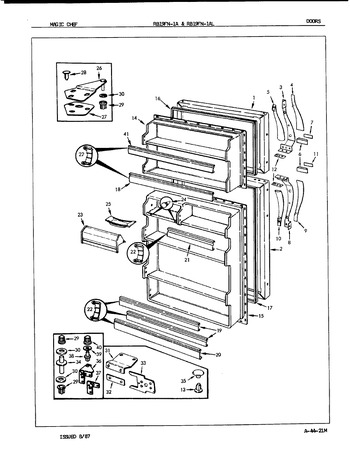 Diagram for RB19FA-1AL (BOM: 7C37B)