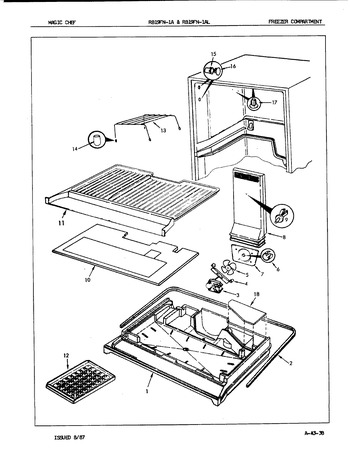 Diagram for RB19FN-1A (BOM: 7C17A)