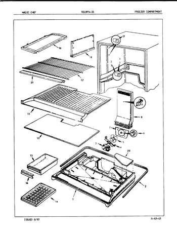 Diagram for RB19FA-2A (BOM: 7C18A)