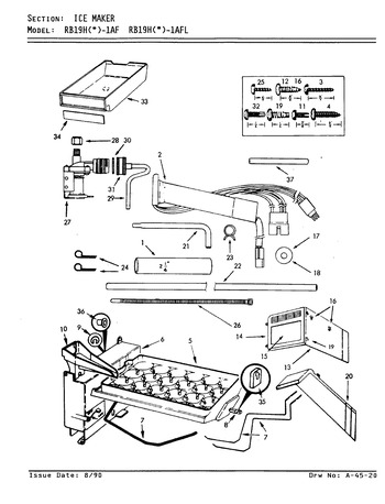 Diagram for RB19HA-1AL (BOM: 9B56A)