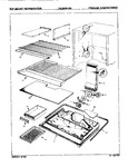 Diagram for 01 - Freezer Compartment