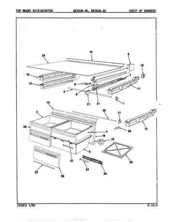 Diagram for RB19JN-4A (BOM: 9A21A)