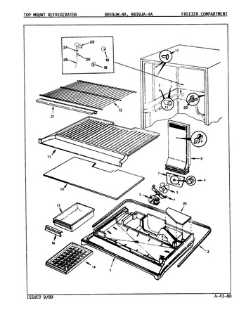 Diagram for RB19JN-4A (BOM: 9A21B)