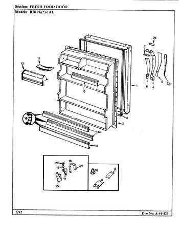 Diagram for RB19KA-1AL (BOM: BG52C)