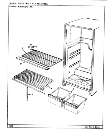 Diagram for RB19KA-1AL (BOM: BG52C)