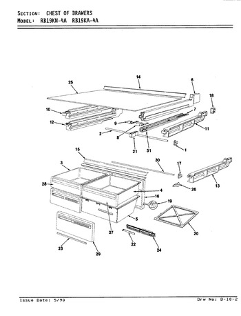 Diagram for RB19KA-4A (BOM: AG65A)