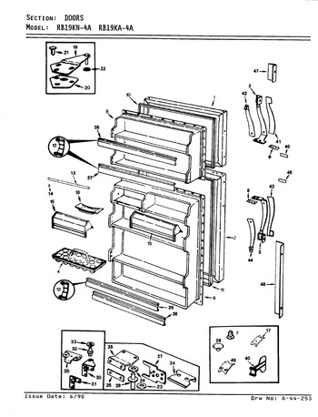 Diagram for RB19KA-4A (BOM: AG65A)