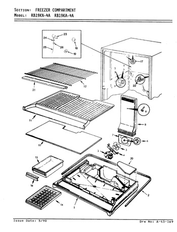 Diagram for RB19KA-4A (BOM: AG65A)