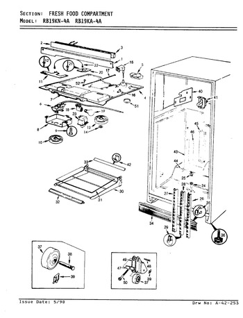 Diagram for RB19KA-4A (BOM: AG65A)