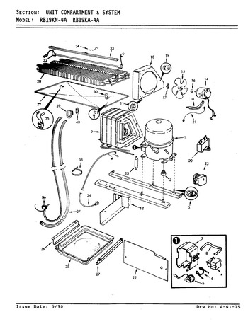 Diagram for RB19KA-4A (BOM: AG65A)