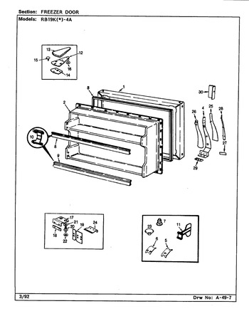 Diagram for RB19KA-4A (BOM: CG65A)