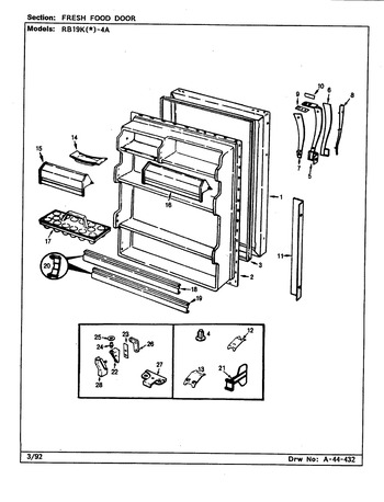 Diagram for RB19KA-4A (BOM: CG65A)