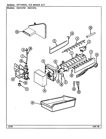 Diagram for RB212PA (BOM: DD76A)