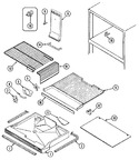 Diagram for 01 - Freezer Compartment