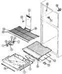 Diagram for 02 - Freezer Compartment