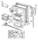 Diagram for 05 - Fresh Food Door