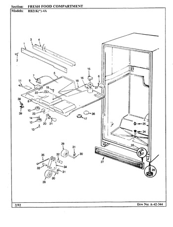 Diagram for RB21KN-4A (BOM: BG72B)