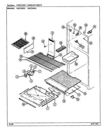 Diagram for RB234RA (BOM: DD94A)