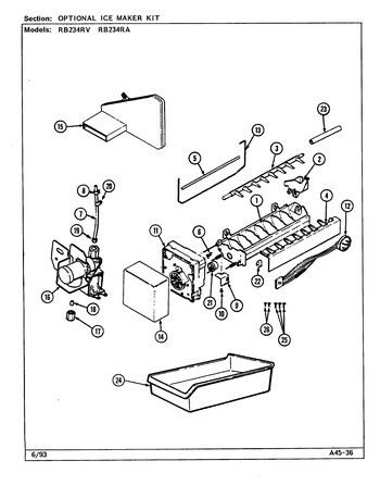 Diagram for RB234RA (BOM: DD94A)