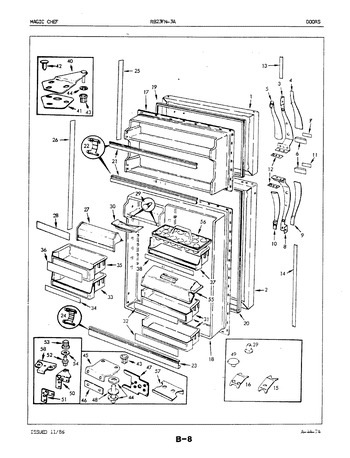 Diagram for RB23FA-3A (BOM: 5E79A)