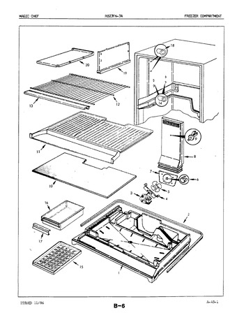 Diagram for RB23FA-3A (BOM: 5E79A)