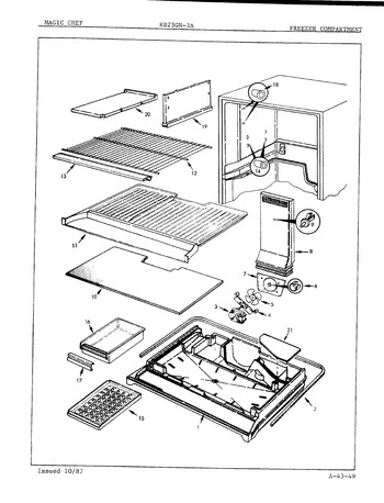 Diagram for RB23GY-3A (BOM: 7C40A)