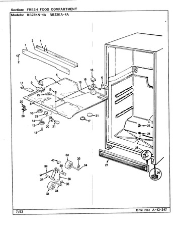 Diagram for RB23KN-4A (BOM: BG94C)