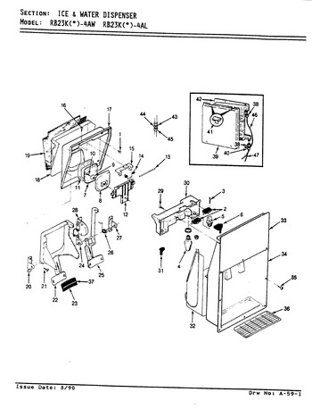 Diagram for RB23KN-4AW (BOM: BG97A)