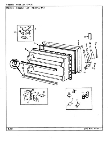 Diagram for RB23KA-4AT (BOM: CL95A)