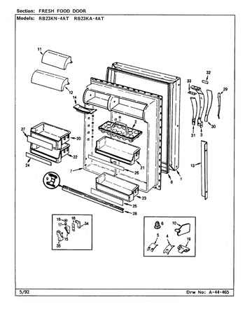 Diagram for RB23KA-4AT (BOM: CL95A)