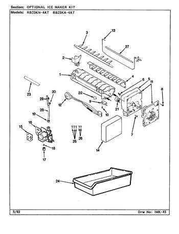 Diagram for RB23KA-4AT (BOM: CL95A)