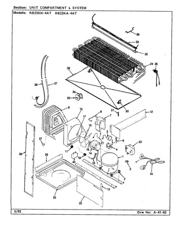 Diagram for RB23KA-4AT (BOM: CL95A)