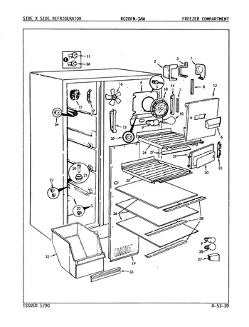 Diagram for RC20FA-3AW (BOM: 9S10A)