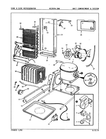 Diagram for RC20FA-3AW (BOM: 9S10A)