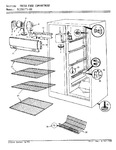 Diagram for 02 - Fresh Food Compartment