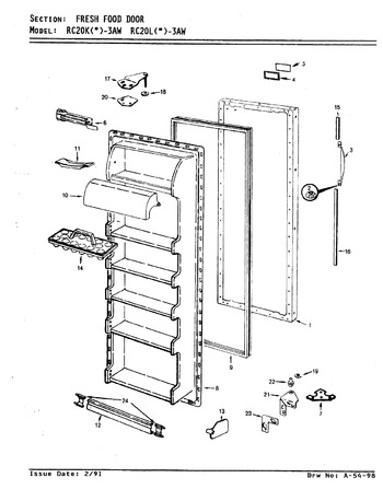 Diagram for RC20LA-3AW (BOM: BS10A)