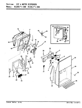 Diagram for RC20LA-3AW (BOM: BS10A)