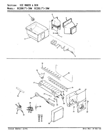 Diagram for RC20LA-3AW (BOM: BS10A)