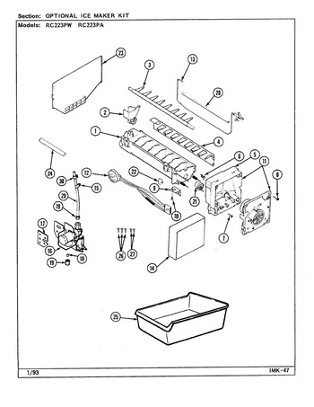 Diagram for RC223PA (BOM: DS12A)