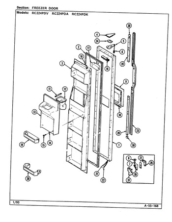 Diagram for RC224PDA (BOM: DS33A)