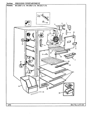 Diagram for RC22LA-3A (BOM: BS11C)