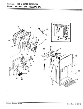 Diagram for RC22LN-3AW (BOM: BS32A)