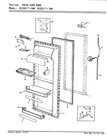 Diagram for RC22LA-3AW (BOM: BS32A)