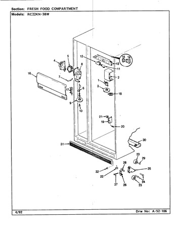 Diagram for RC22KN-3BW (BOM: CS35A)