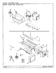 Diagram for 04 - Ice Maker & Bin