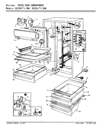 Diagram for RC24LN-3AW (BOM: BS81A)